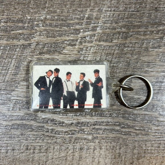 Vintage NKOTB New Kids on the Block Key Chains Lot of 3 Donnie Joey Jordan Danny - Picture 7 of 8